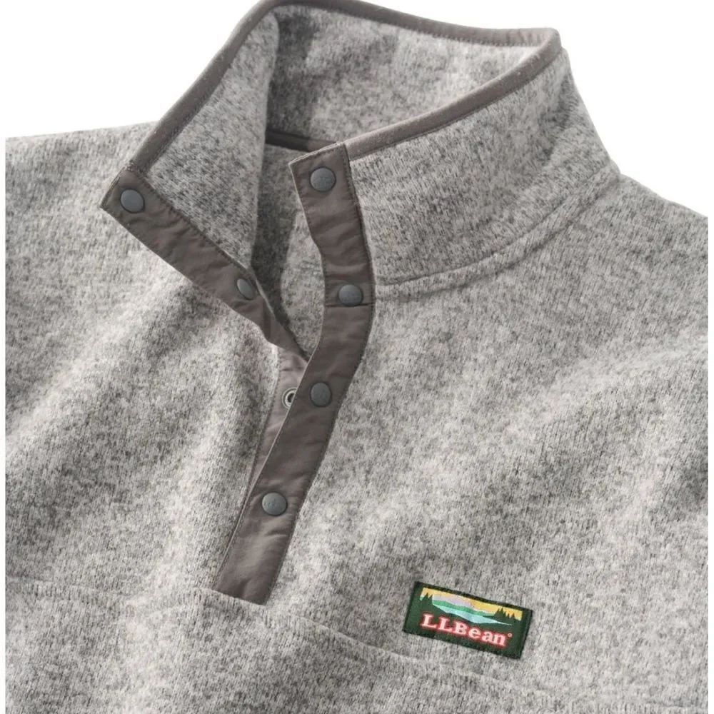 L.L.Bean Hooded Sweater Fleece Pullover XS